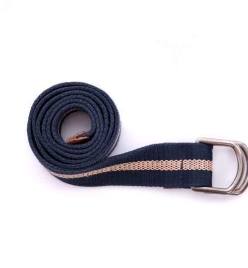 Close up of fashion belt on white background isolated